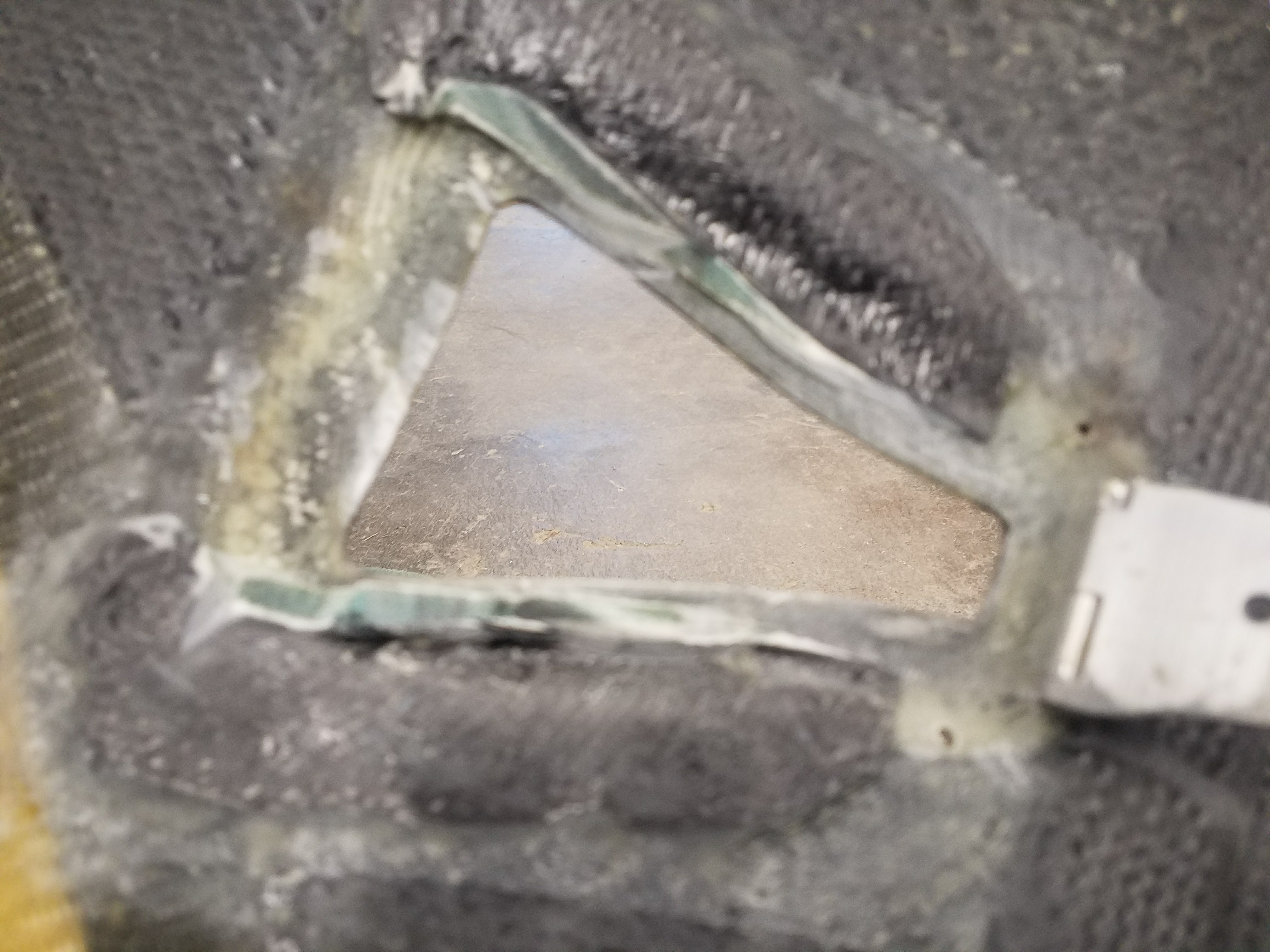 Canopy after cutting off NACA ducts