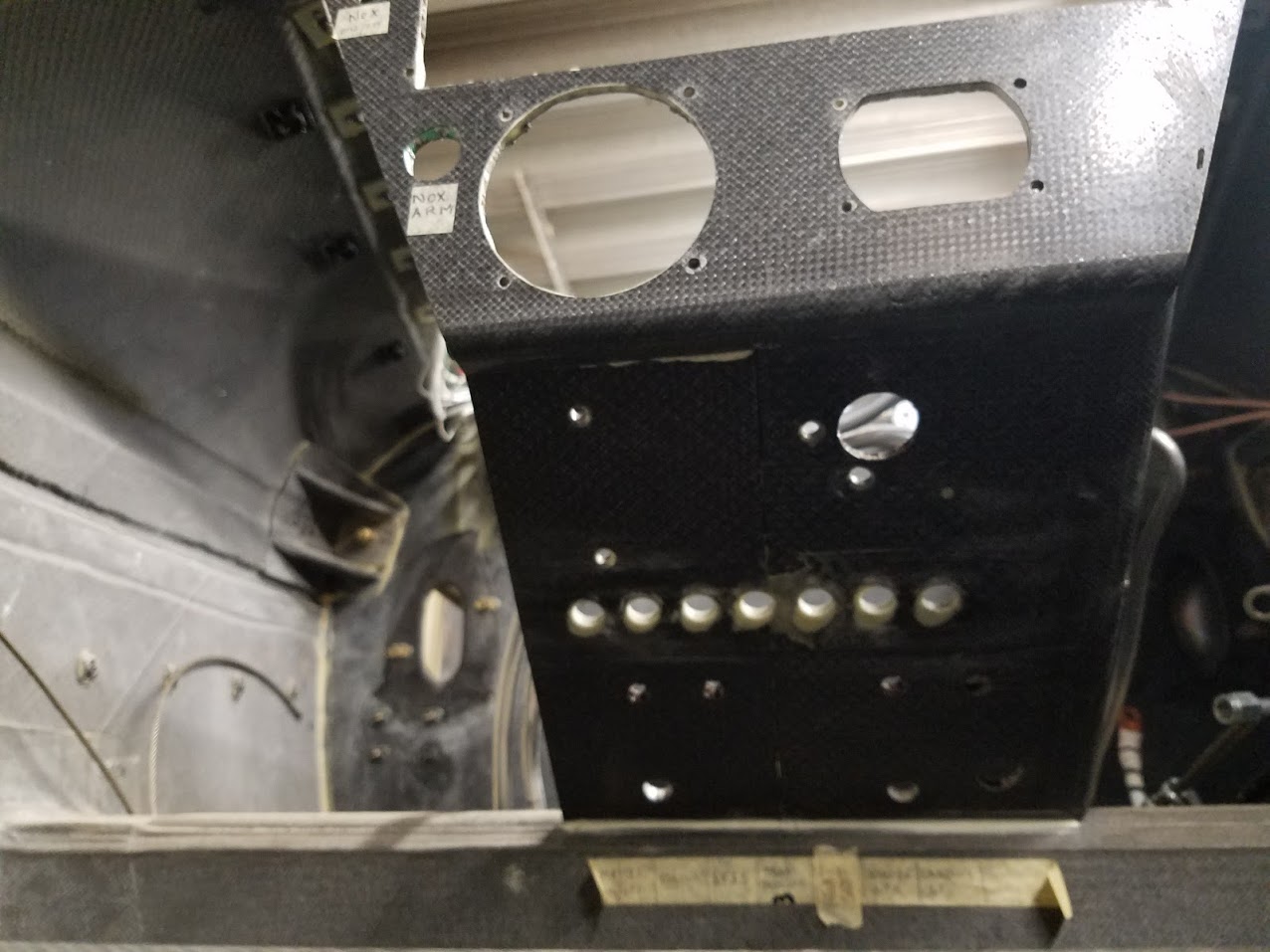 "After" view - front panel lower